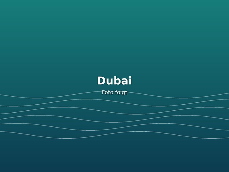 Skyline von Dubai mit Burj Khalifa